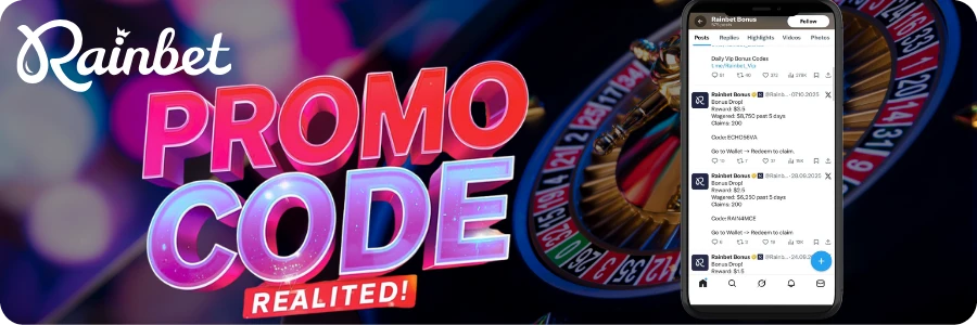 Rainbet promo code