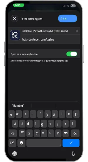 Προσθήκη στην αρχική_ ή _Add to Home Screen